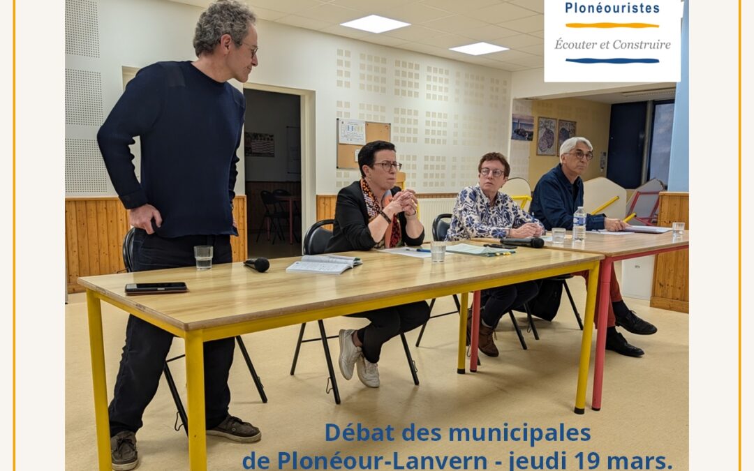 Un débat entre les candidats du deuxième tour !